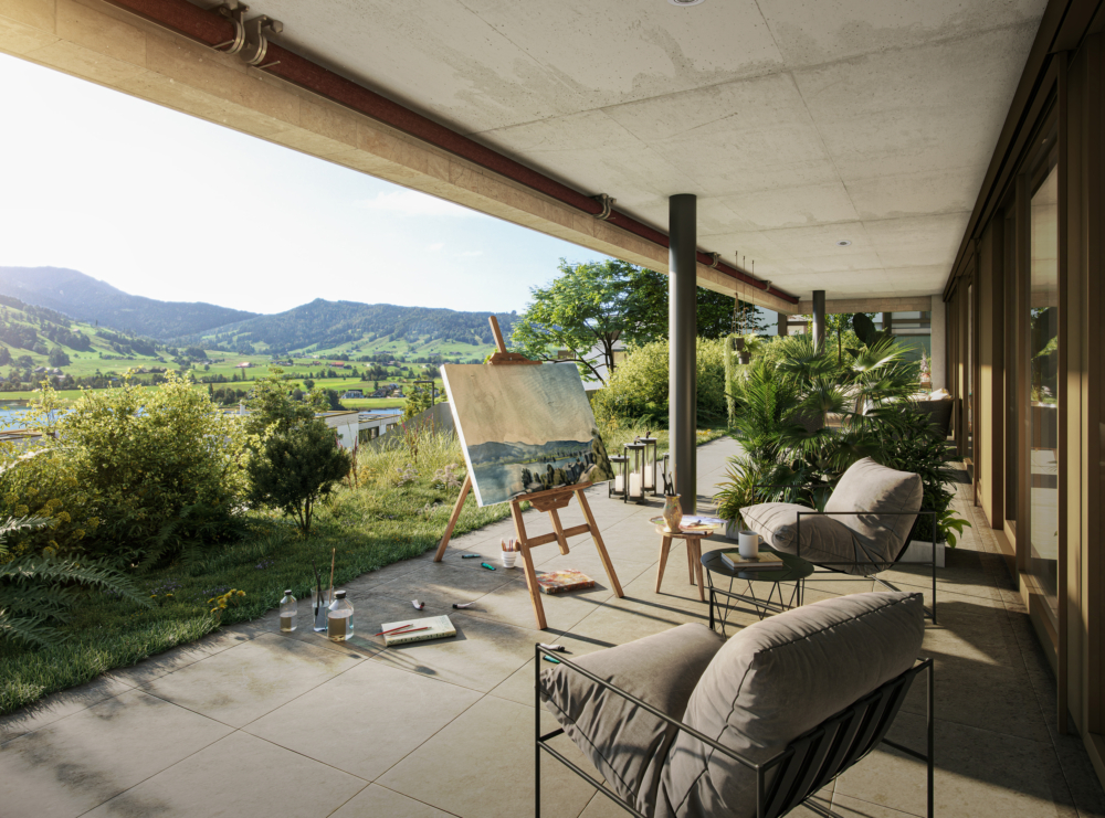 Terrasse 1 Edenblick